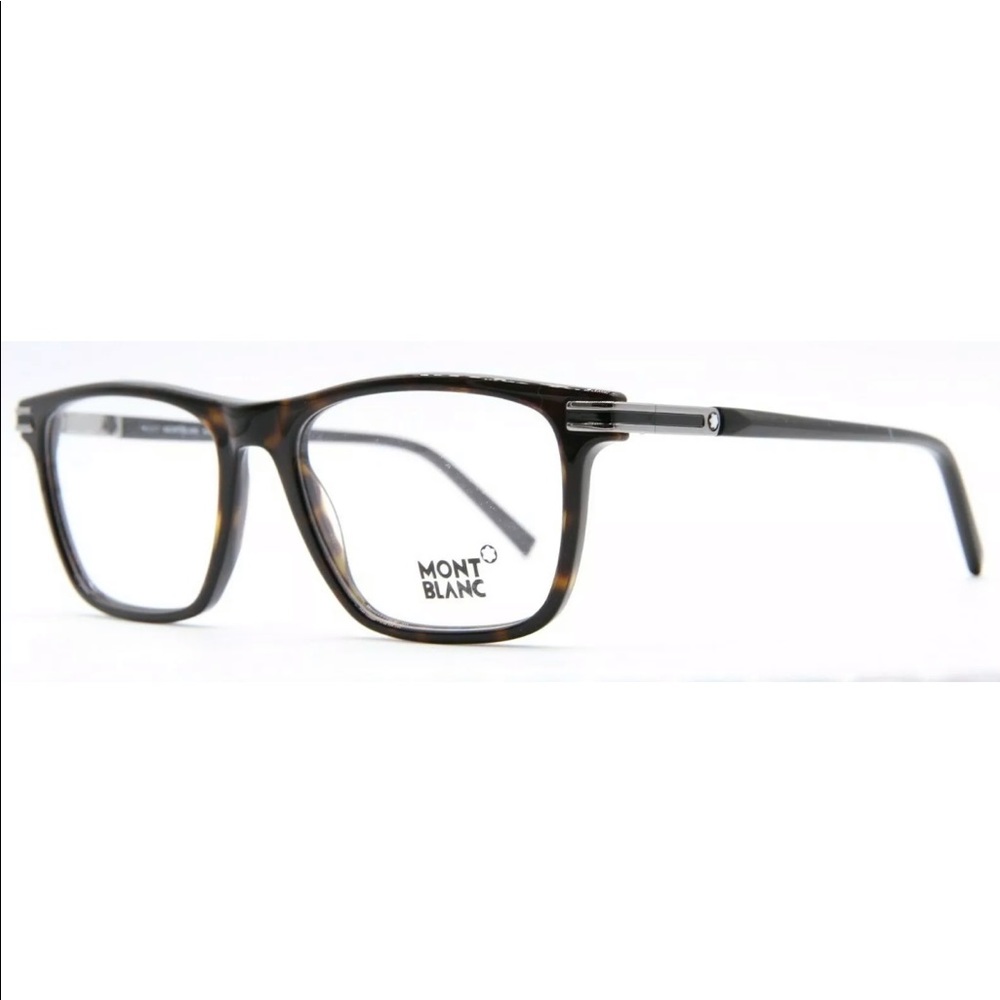 MONT BLANC MB 710 052 HAVANA EYEGLASSES 54-17-145